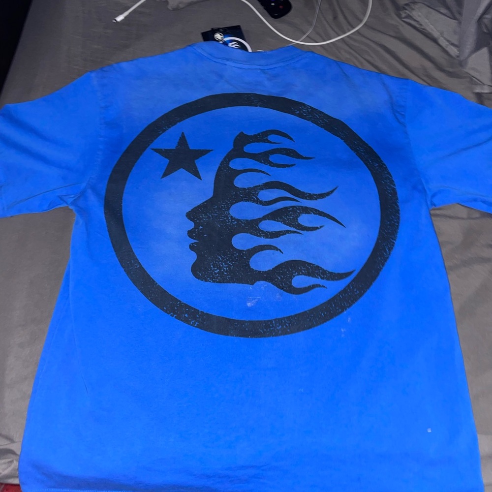 Blue Graphic Men's Shirt